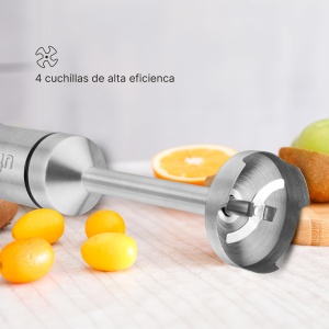 Blender de mana Ufesa Galaxy, putere 1500 W, regulator de viteza variabila + TURBO, 4 lame din otel inoxidabil, design ergonomic si fara stropire, cana de masurare, fara BPA - Img 3