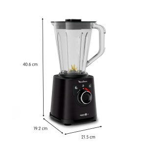 Blender de mare viteza Moulinex PerfectMix LM88A8 1200W 15L Negru - Img 2
