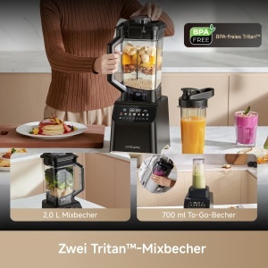 Blender Dreame BlendLogic, 2000W, 2.0L, Negru - Img 6