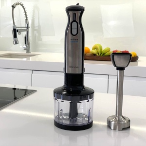 Blender HAEGER Extreme 1000 W cu Eje Desmontabil si Picadora Alimente - Img 3
