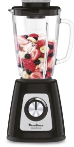 Blender Moulinex Blendforce LM430810, 1.75L, 800W, Negru