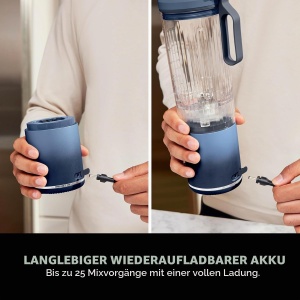 Blender Ninja Blast Max, 570 ml, putere mare, culoare marine - Img 3