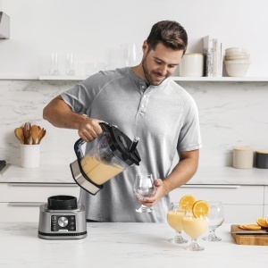 Blender Ninja Foodi Power Nutri Mixer, 1200W, 3-in-1, Argintiu - Img 13