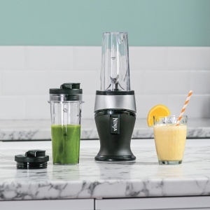 Blender Ninja QB3001UKS 700W, 2x 470ml, Compact, ArgintiuNegru - Img 4