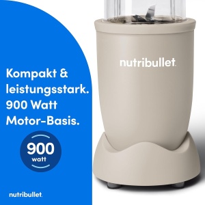 Blender Nutribullet Pro 900, 900W, compact, gri - Img 3