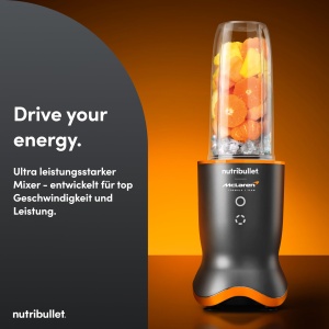 Blender Nutribullet Ultra x McLaren F1 Team, 1200W, 700900 ml, Gri - Img 4