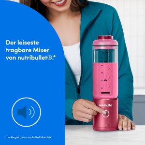 Blender portabil Nutribullet Flex 650ml Magenta USB-C BPA-free - Img 8