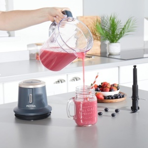 Blender reincarcabil Petra PT5393BGRYVDE 15L BPA-free lame din otel inoxidabil - Img 5