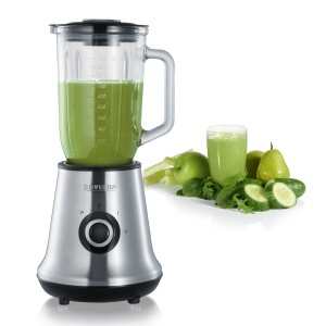 Blender SEVERIN SM 3734 500W 1L Sticla Functie Pulse NegruInox