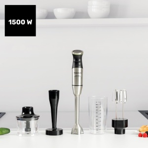 Blender Taurus Bapi 1500 Luxe XL 1500 W, 20 viteze, inox - Img 2