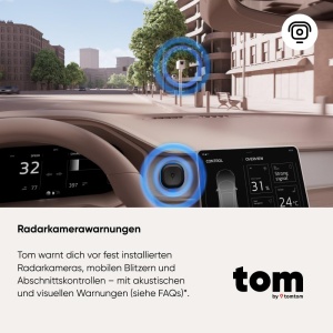 Blitzerwarner pentru Auto Tom by TomTom Fara Abo Compatibil Apple CarPlay si Android Auto - Img 3