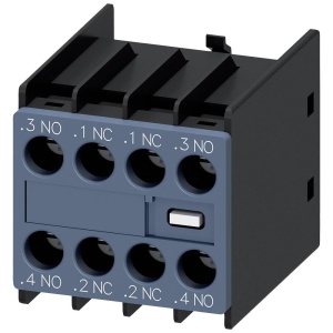 Bloc de comutare electromechanic Siemens 3RH29111FA22, 10A, 230V, 36 x 37.5 x 43.7 mm