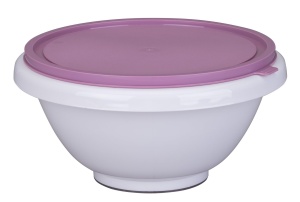 Bol de amestecare Zenker Sweet Sensation, 4.5 litri, albroz, cu capac