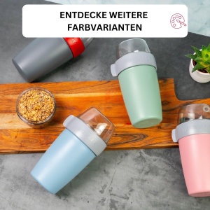 Bol pentru muesli Westmark, 700 ml, BPA-free, albastru - Img 6