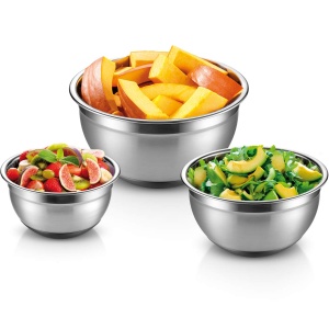 Bol Tescoma GrandCHEF cu capac, 20 cm, 3.0 l, inox si plastic - Img 2