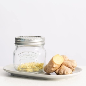 Borcan de depozitare Kilner cu razatoare integrata, 250 ml, inox 1810 - Img 5