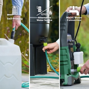Bosch Aparat de curatat inalta presiune fara fir si mobil UniversalAquatak 36V-100 (pentru curatare acasa sau in deplasare; sistem de 36 de volti, pana la 45 min de functionare, fara baterie) - Img 6
