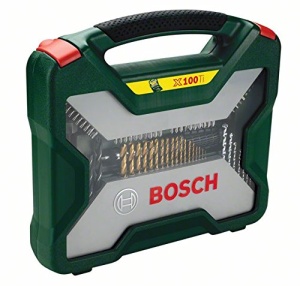 Bosch DIY 100buc. Set de masini de gaurit si surubelnite X-Line Titanium - Img 2