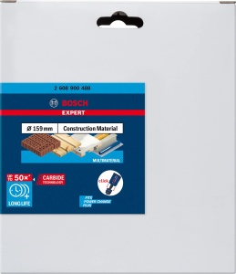 Bosch EXPERT Construction Material Lochsage 159mm Durabilitate Extinsa - Img 2