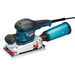 Bosch Professional GSS 280 AVE (300 wati, inclusiv maner suplimentar, 1x foaie de slefuit C470, 1x foaie de slefuit C470, 1x foaie de slefuit C470, L-BOXX) - Img 1