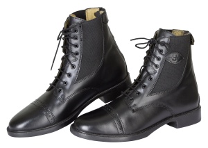 Botine echitatie Kerbl Monaco, piele neagra, marimea 44 - Img 1