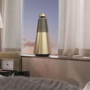 Boxa audio Bang Olufsen Beosound 2 (Generatia 3) Bluetooth, 360 grade, Ton auriu - Img 6