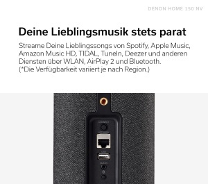 Boxa audio Denon Home 150 NV, wireless, alb, cu tehnologie HEOS - Img 4