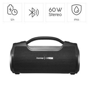 Boxa Bluetooth Hama Mate Pro MK II, 60 W, waterproof, 16h autonomie - Img 2
