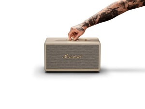 Boxa Bluetooth Marshall Stanmore III - Creme, Sunet Imersiv, Design Eco - Img 5