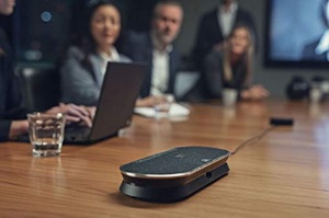 Boxa conferinta Bluetooth EPOS Expand 80, optimizata UC, certificata Microsoft Teams, negru-argintiu - Img 3