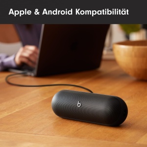 Boxa portabila Beats Pill, sunet puternic, autonomie 24 ore, rezistenta la apa, negru - Img 5