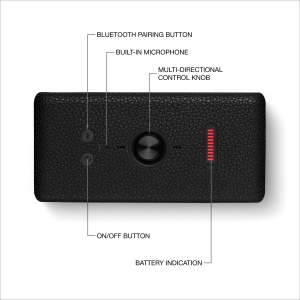 Boxa portabila Bluetooth Marshall Emberton III, IP67, 32 ore autonomie, NegruSilver - Img 3