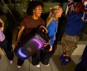 Boxa portabila JBL PartyBox 330, 280W, negru, cu lumini dinamice - Img 3