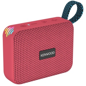 Boxa portabila Kenwood AS-60BT-V Bluetooth 5W IPX7 LED Berry