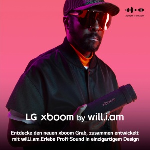 Boxa portabila LG xboom Grab, 30W, IP67, autonomie 20 ore, neagra - Img 3