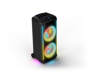 Boxa portabila Philips TAX5000E, 200 W, cu lumini RGB, 14 ore autonomie