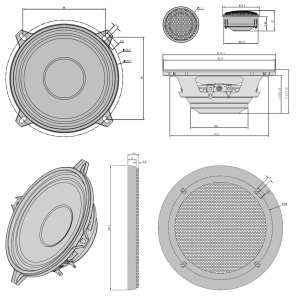 Boxe auto BLAUPUNKT Classic 130 Cs, 100W max, 130mm5,25, negru - Img 6