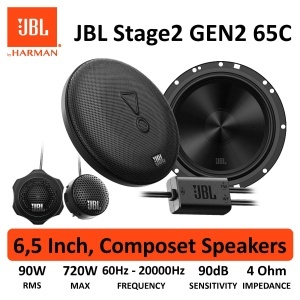 Boxe auto JBL Stage2 65C GEN2 720W 2-weg bass puternic instalare usoara - Img 6
