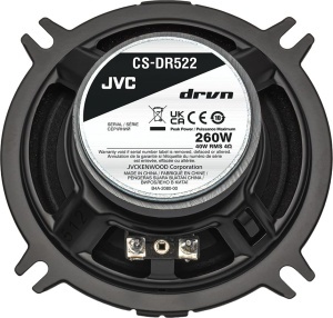 Boxe auto JVC CS-DR522, 13 cm, 260 W putere, negru - Img 5