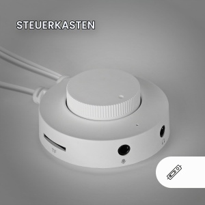Boxe Bluetooth Mars Gaming MSRGB2, 15W, RGB, Alb - Img 5