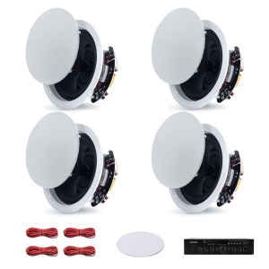 Boxe incastrabile VEVOR 165 mm, 150 W, Bluetooth 5.4