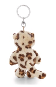 Breloc Leopard NICI 10cm - bej, cu inel metalic pentru rucsac si geanta - Img 3
