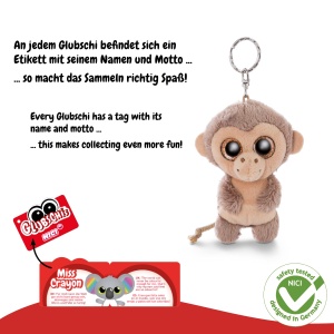 Breloc NICI Glubschis Hobson 46941 9cm marobej Safari Edition - Img 4