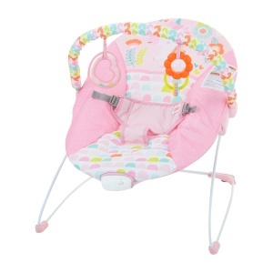 Bright Starts Baby Bouncer Fancy Fantasy Roz Unicorn Vibratii Linistitoare