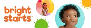 Bright Starts, Oball Classic, minge flexibila si usor de manevrat, jucarie de activitate senzoriala pentru copii de toate varstele, multicolora - Img 6