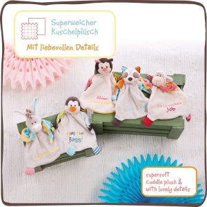 Buclea de Pinguin NICI I am the Boss 25x25 cm - Jucarie pentru bebelusi - Img 5