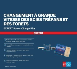 Burghiu centrator Bosch EXPERT Power Change Plus, 7,15 mm, 2 piese - Img 5