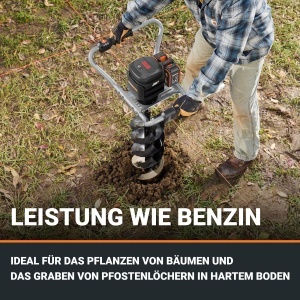 Burghiu electric WORX Nitro WG865E.9, 40V, motor fara perii, 2 viteze - Img 2