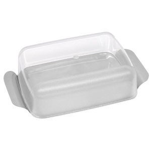 Butteriera Fackelmann 47355 otel inoxidabil argintiu compatibila cu masina de spalat vase