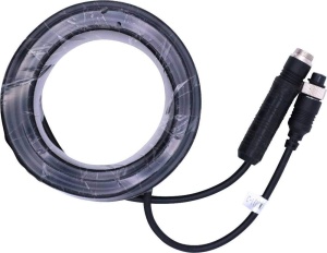 Cablaj de extensie 10m Blaupunkt pentru camere RVC 2.0 si RVC 3.0, Negru